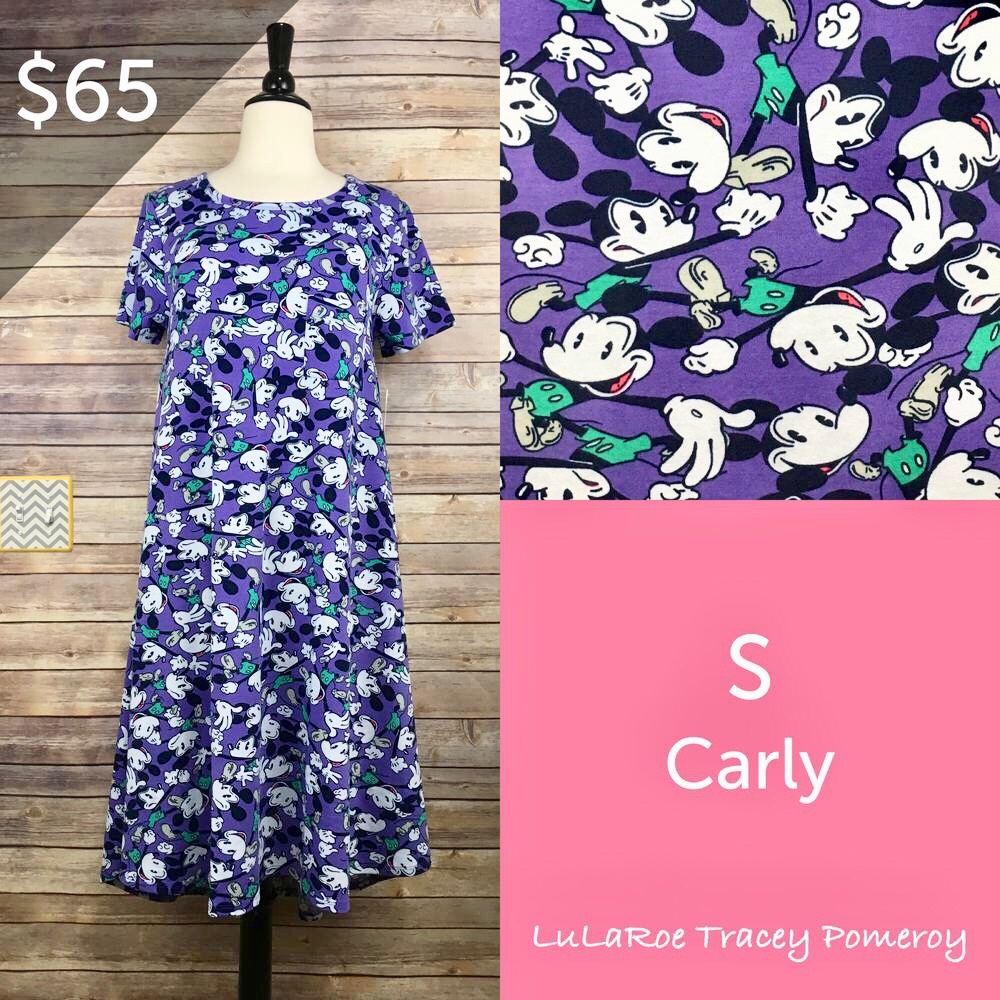 LuLaRoe Collection for Disney Carly Dresses